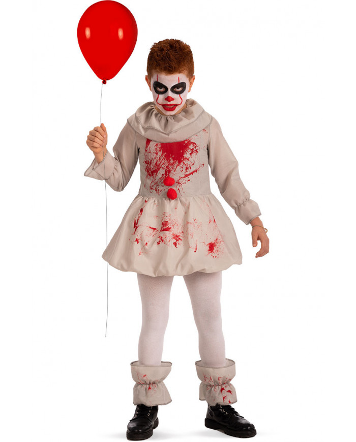Dal film horror "IT" costume da pagliaccio assassino per