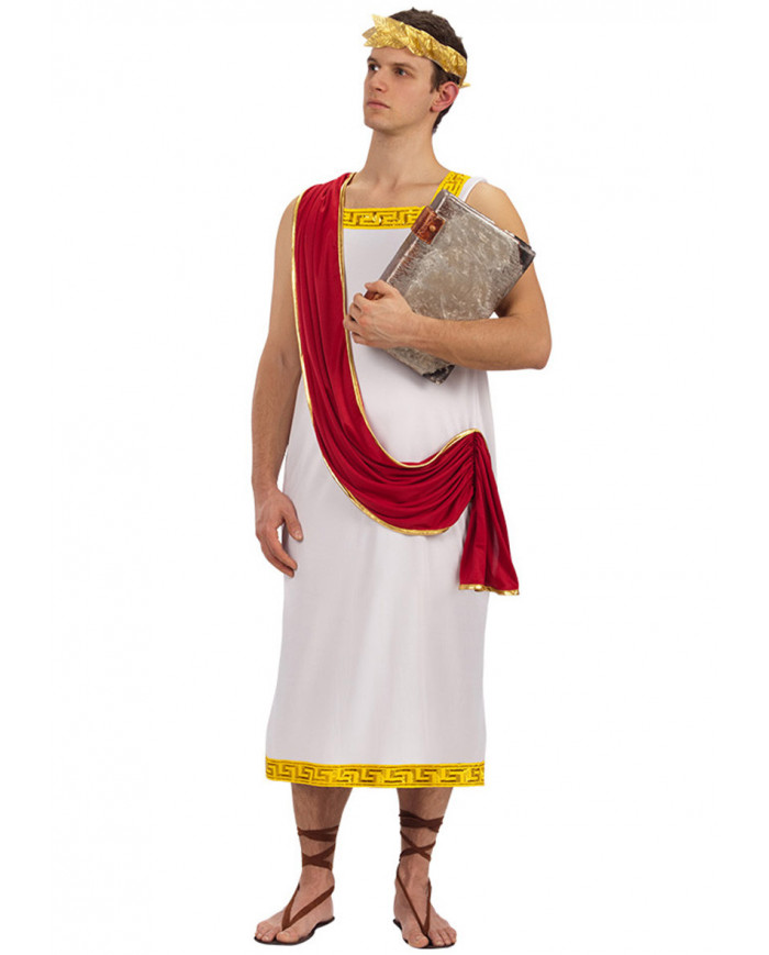 Costume da console romano per uomo. Si compone di una tunica