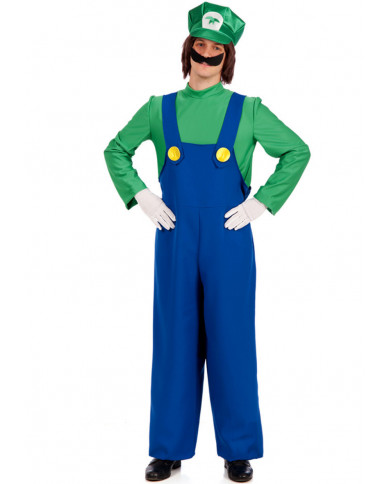 Costume aiuto meccanico T.U.(M-L) in busta c/gancio