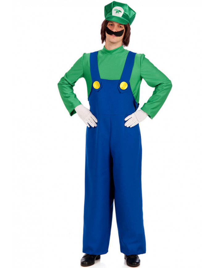 Costume aiuto meccanico T.U.(M-L) in busta c/gancio