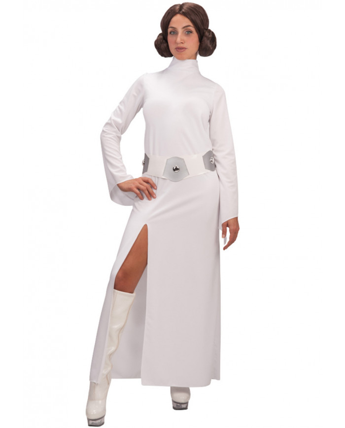 Costume da principessa dello spazio per donna. Si compone di