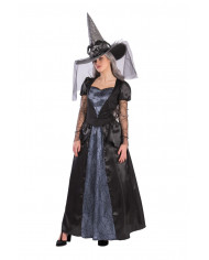 Witch satin and lace dress, one size S/M/L.