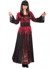 Witch costume composed of stretchy decorated dress, one size