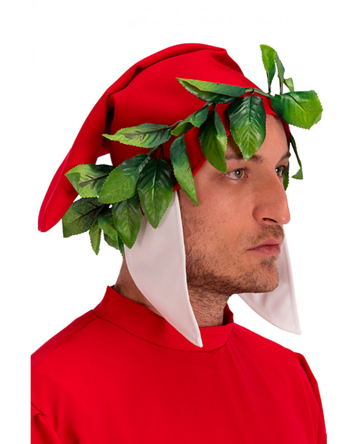 Cappello di Dante Alighieri comprendente la corona di alloro in