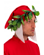 Cappello di Dante Alighieri comprendente la corona di alloro in