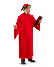 Il costume di Dante Alighieri Ã¨ composto da una tunica in