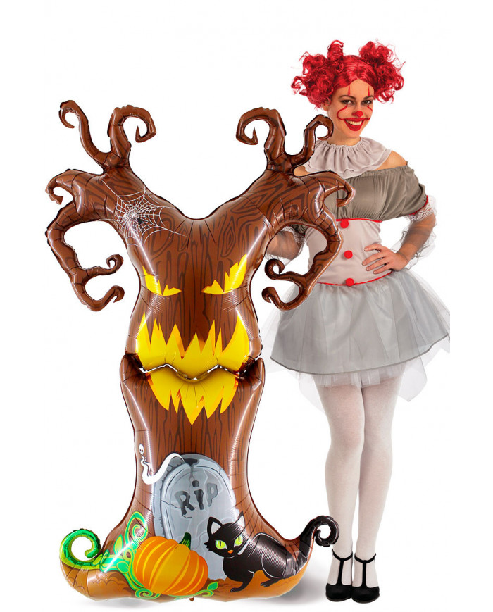 Tree-shaped foil balloon, decoration height cm.155 ideal for