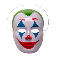 Maschera pagliaccio in plastica tratta dal film "Joker"