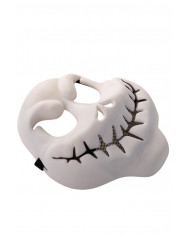 Maschera in plastica rigida con le sembianze di uno spaventoso