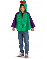 Cape with hood for kid. Length cm.50. Disguise based on the