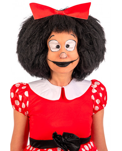 Comic-Girl-PerÃ¼cke in Koffer