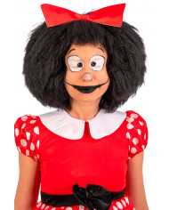 Comic-Girl-PerÃ¼cke in Koffer