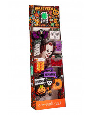 Displaybox h.cm.190x60x35 containing 90 assorted Halloween