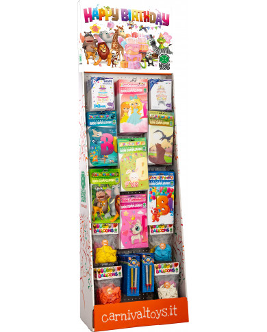 Display approx. 200cm height x 62cm length x 38cm width