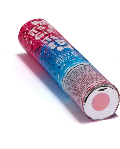 Cannone Gender Reveal ad aria compressa spara coriandoli rosa