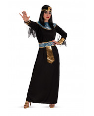 Egyptian queen costume for woman consisting of dress