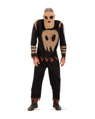 Costume hockey horror uomo composto da casacca, pantaloni e