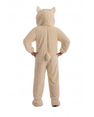 Jumpsuit with foot covers and detached head. One size, dresses