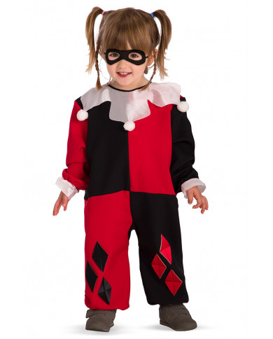 Costume da Harley Baby per bimbo, si compone di una tuta in