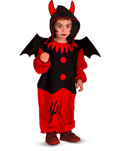 Costume da diavoletto per bimbo. Si compone di una tuta in