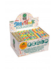 100 stelle filanti lusso carta certificata in espositore