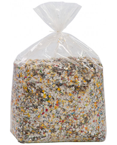 Cheap confetti kg.5 in polybag
