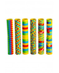 Grand serpentin en papier certifié, modèles assortis avec étiquette volante / étiquette