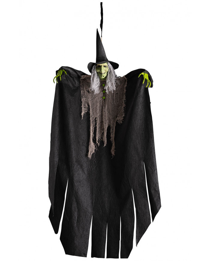 HANGING WITCH WITH HAT H.CM.125 IN BAG