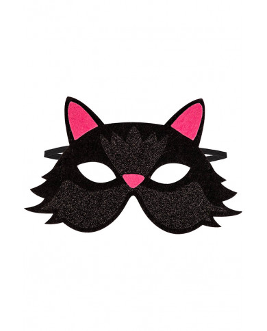 CAT CHILDREN MASK IN FELT WITH HEADER