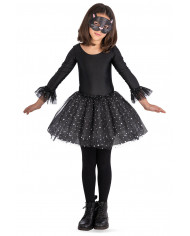 KITTEN SET ( SKIRT, MASK, WRISTBANDS) IN BAG WITH HOOK