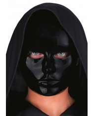 Black plastic mask for an enigmatical disguise.