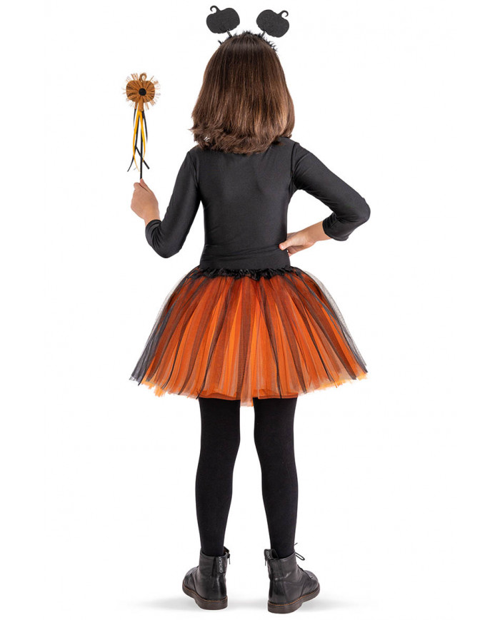 PUMPKIN SET ( SKIRT, HEADBAND, WAND) IN BAG WITH HOOK
