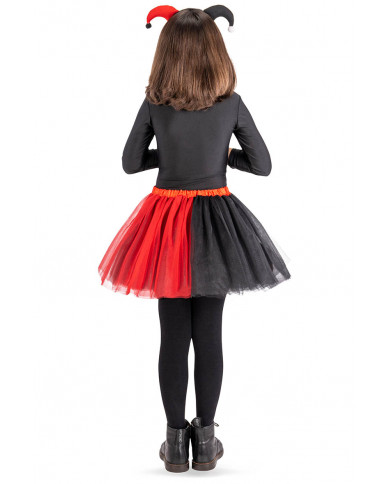 Joker-Set für Mädchen (Rock und Haarreif) in Beutel mit Haken