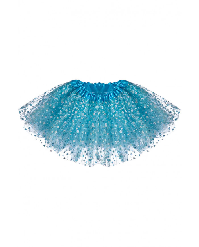 conjunto mariposa azul (falda, alas de unos 50x40 cm. de largo diadema, varita) en bolsa con gancho