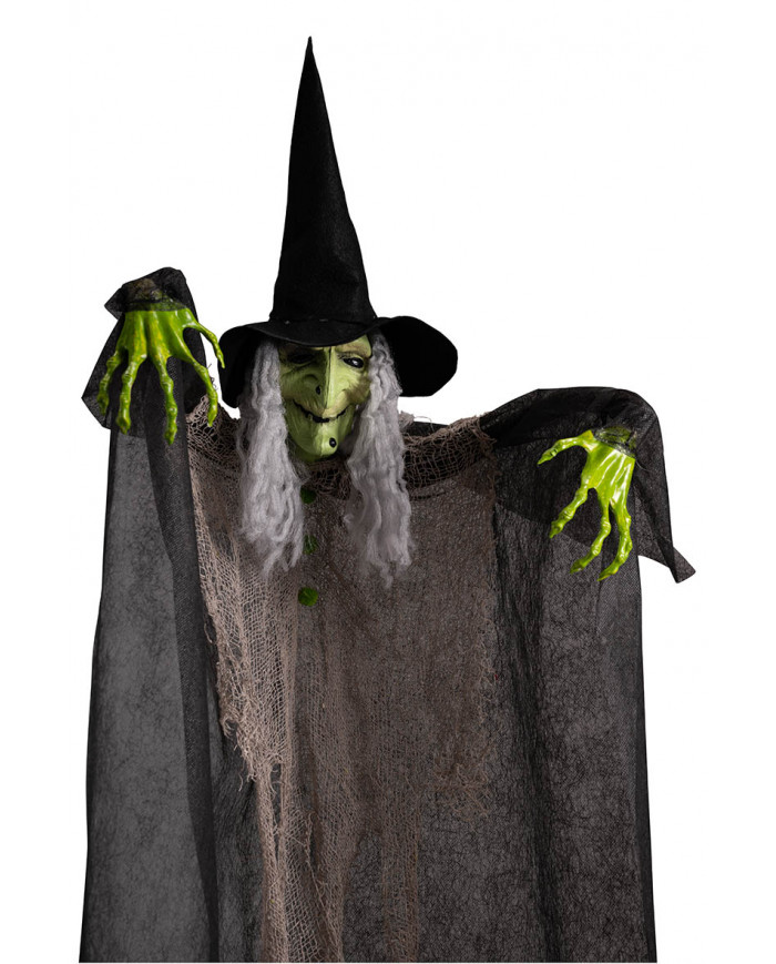 HANGING WITCH WITH HAT H.CM.125 IN BAG