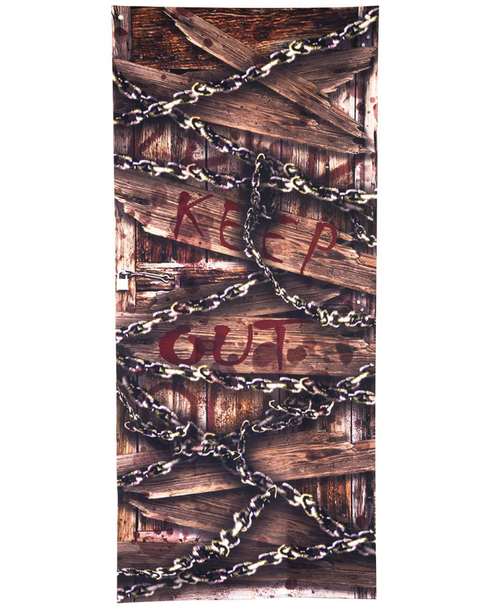 DOOR COVER WITH CHAINS H.CM.200 X L.CM.80 IN PBH