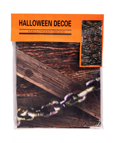 Copriporta con catene  h.cm.180 x l.cm.80 ca. in busta con cav.