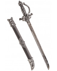 GREY SWORD WITH  SCABBARD AND HILT L.CM.33 WITH HEADER