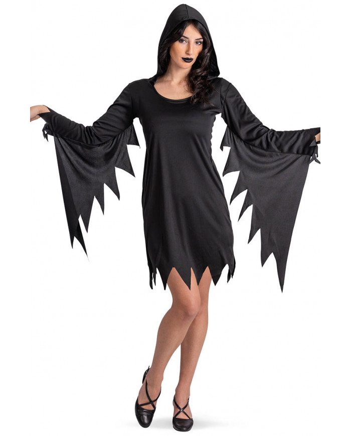 Disfraz bruja (talla S/M) en bolsa con gancho