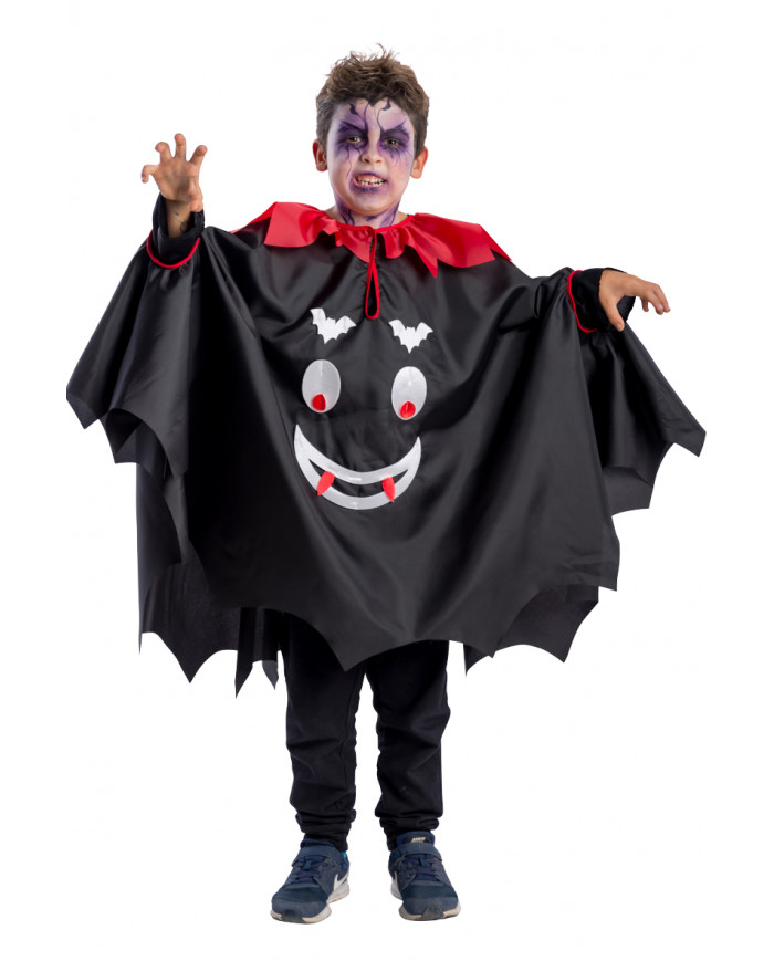 Dracula taffetas cape l.cm.65 in bag with hook