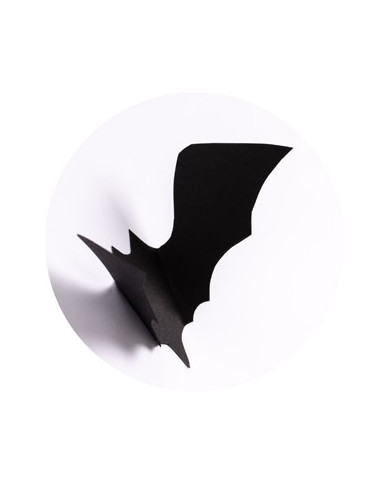 12 paper bats stickers l.cm. 15 in pbh