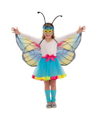 Butterfly disguise set (skirt, wings, mask, headband) in pbh