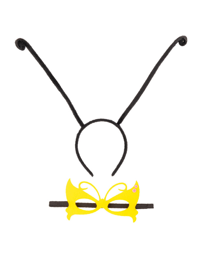 Butterfly disguise set (skirt, wings, mask, headband) in pbh