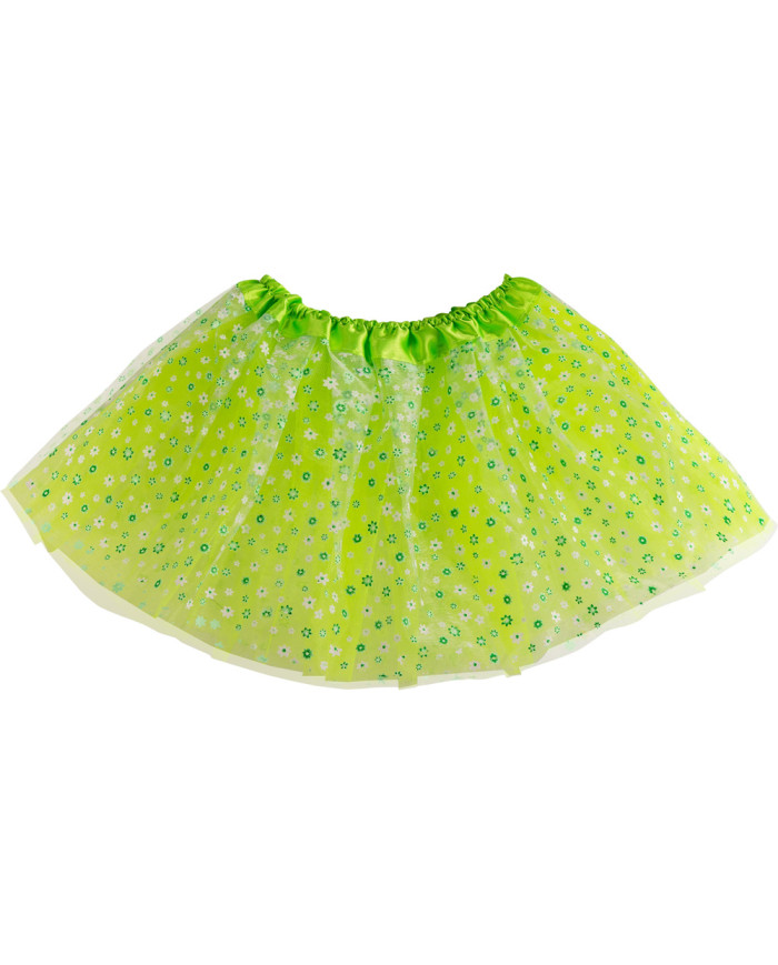 Set farfallina verde (gonna, ali h.cm 50x40 cerchietto, bacchetta) in busta c/cav.