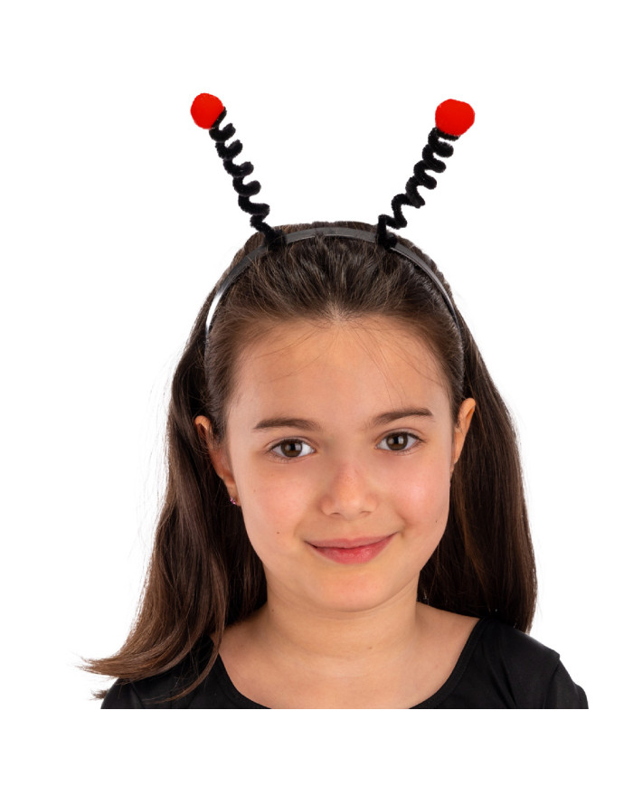 Ladybug headband w/header