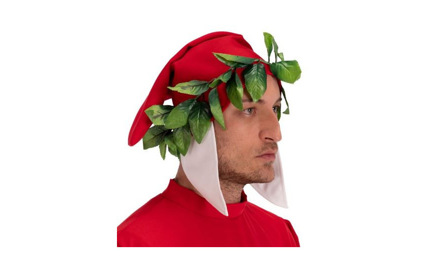 DANTE ALIGHIERI Costume and Hat DANTE ALIGHIERI Costume and Hat