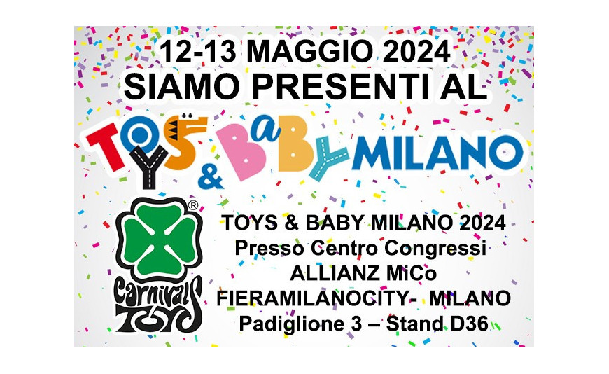 TOYS & BABY MILANO 2024 TOYS & BABY MILANO 2024